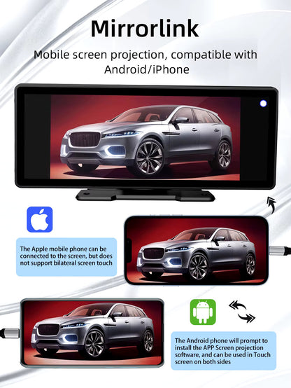 Universal 10.26” Screen Car Radio Multimedia WIFI Video Player Wireless Carplay Screen for Apple Or Android